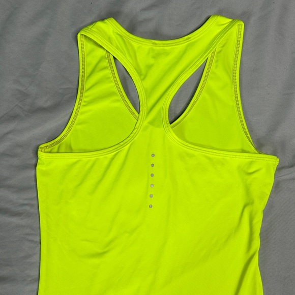Nike Women's Bright Yellow Tank Top - Picture 9 of 10